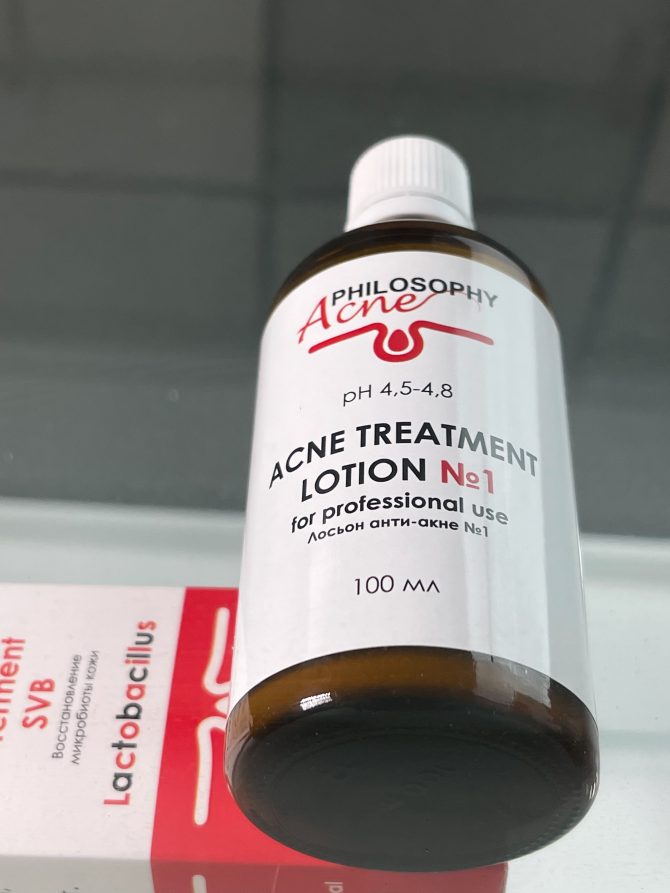 Acne treatment lotion №1 / Лосьйон анти-акне №1 100 мл - фото 2