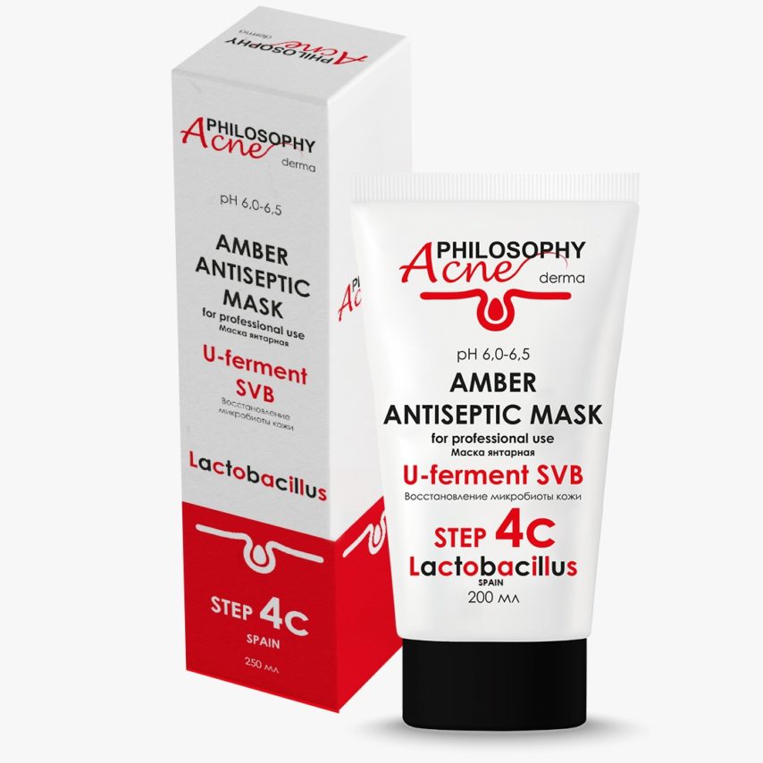 Маска антисептическая 200млAmber antiseptiс mask 200ml - фото 1