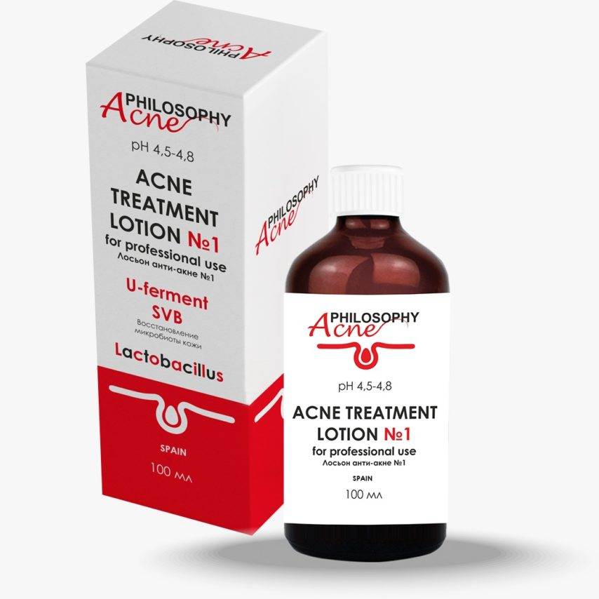 Acne treatment lotion №1 / Лосьон анти-акне №1 100 мл - фото 1