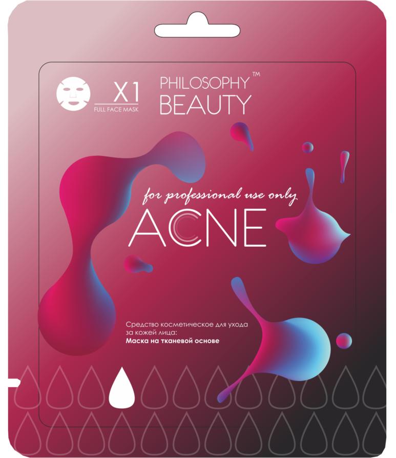 Маска на тканевой основе ТМ Philosophy Beauty «Aсne» - фото 1