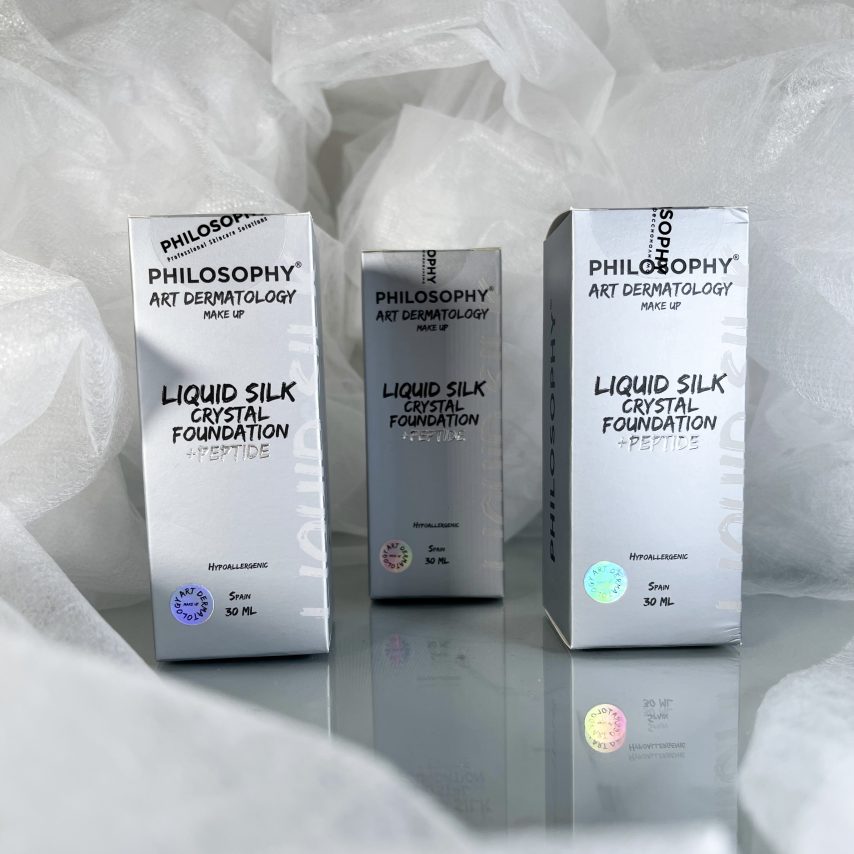 Liquid Silk Crystal Foundation / Рідка тональна основа з кристалами шовку - фото 2