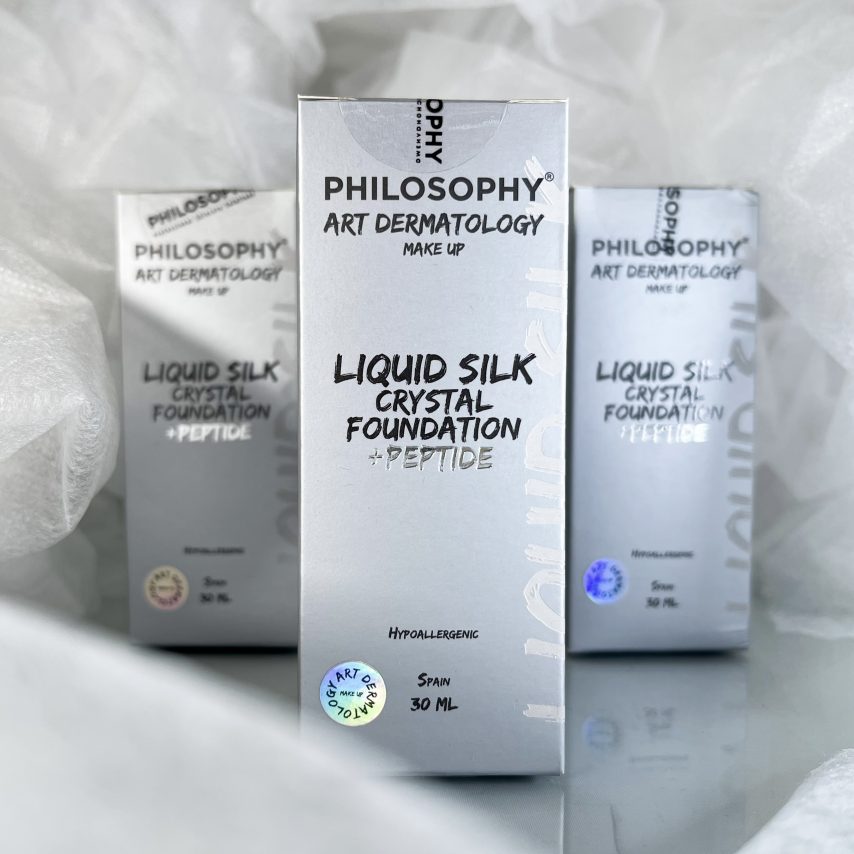 Liquid Silk Crystal Foundation / Рідка тональна основа з кристалами шовку - фото 2