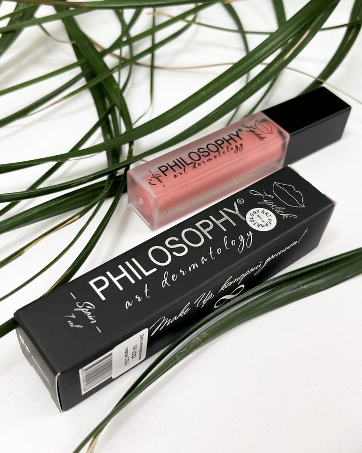 Philosophy Art Dermatology Lipstick Матова рідка губна помада Infinity Rose - фото 2