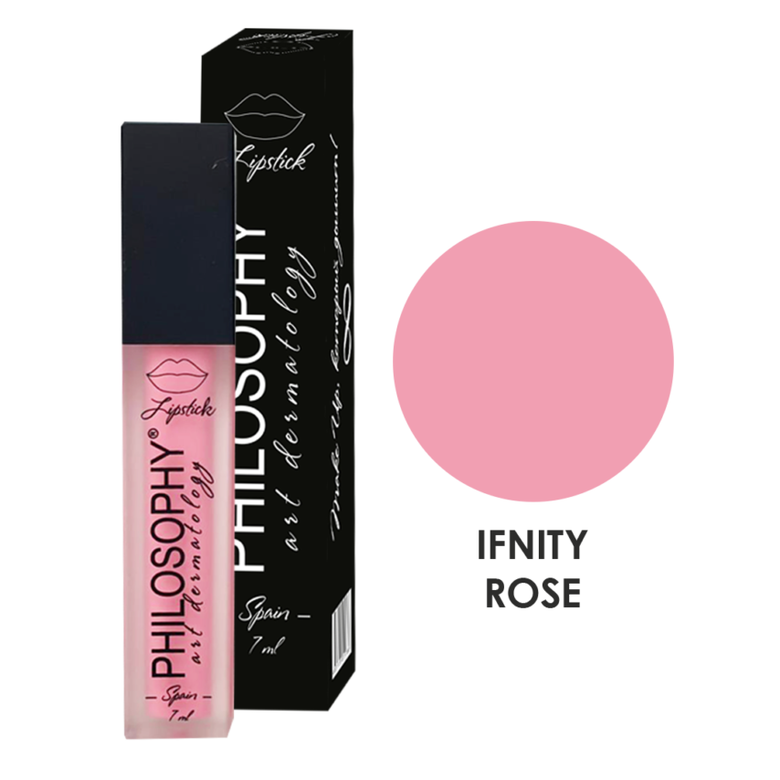 Philosophy Art Dermatology Lipstick Матовая жидкая губная помада Infinity Rose - фото 1